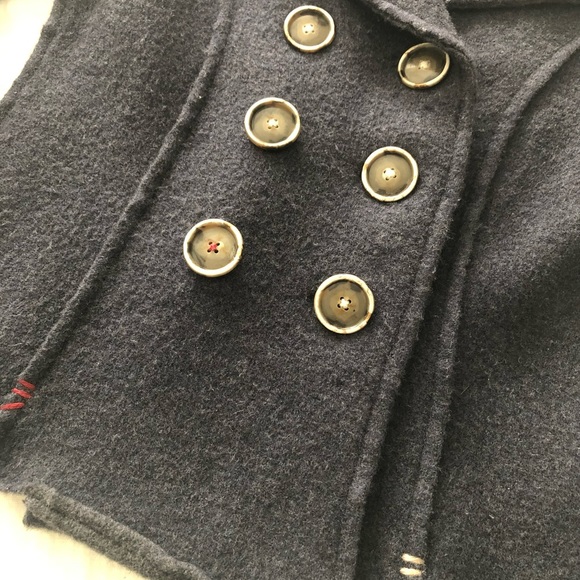 Banana Republic boiled wool pea coat - Picture 13 of 14